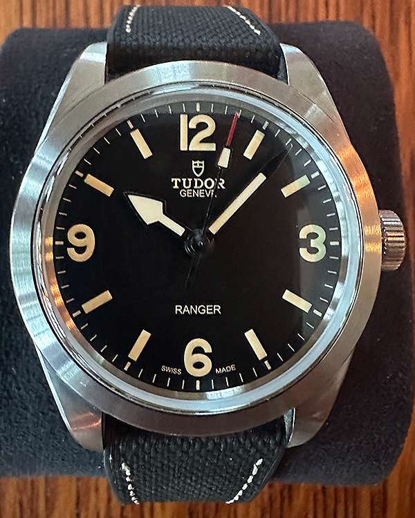 2023 Tudor Ranger 39MM Black Dial Leather/Rubber Strap (79950)