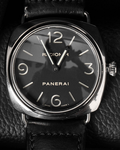 Panerai Radiomir 45MM Black Dial Leather Strap (PAM00210)