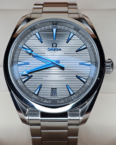 Omega Seamaster Aqua Terra 41MM Grey Dial Steel Bracelet (220.10.41.21.06.001)