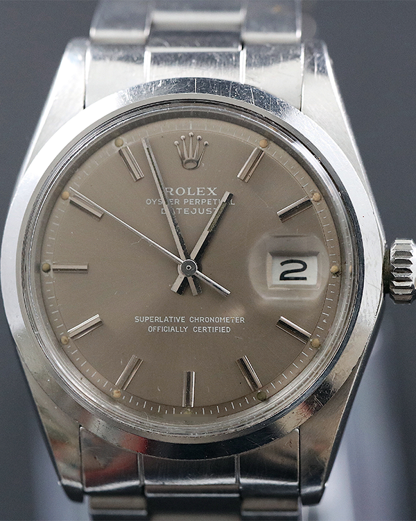 Rolex Datejust 36MM Steel Brown Dial (1600)