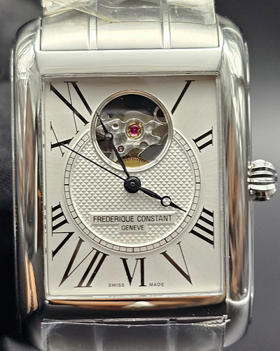 No Reserve - Frederique Constant Classics "Japan Exclusive" 33.3MM Silver Dial Steel Bracelet (FC-310MC4S36B)