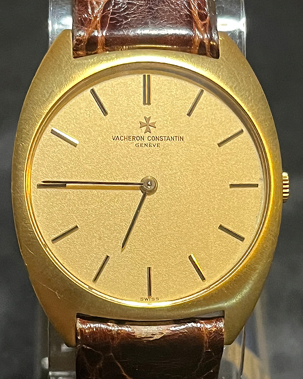 Vacheron Constantin Ultra Thin 33MM Champagne Dial Aftermarket Leather Strap (2093)