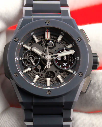 Hublot Big Bang 42MM Skeleton Dial Ceramic Bracelet (451.FX.6923.FX)