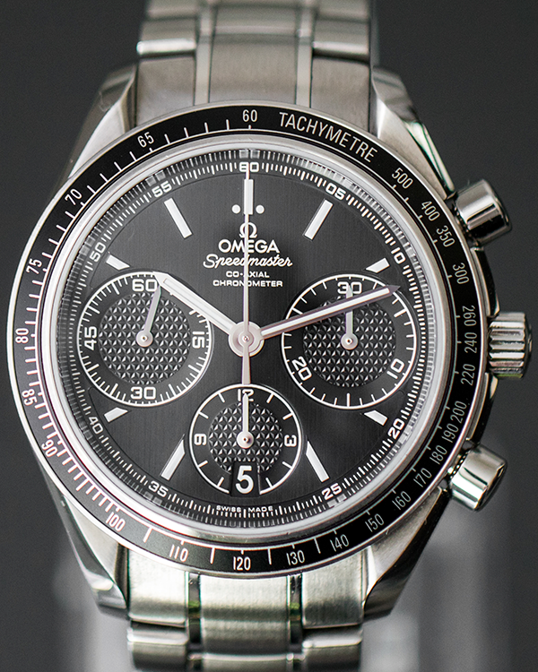 Omega Speedmaster Racing 40MM Black Dial Steel Bracelet (326.30.40.50.01.001)