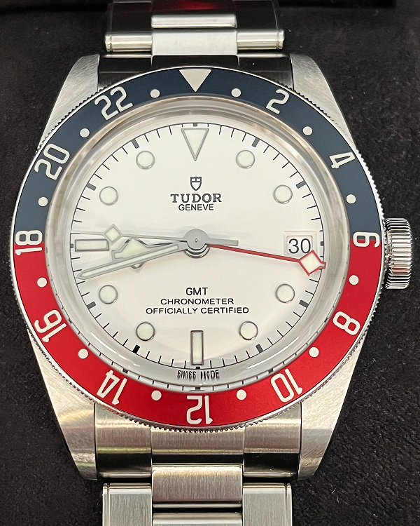 2023 Tudor Black Bay GMT "Pepsi" 41MM White Dial Steel Bracelet (79830RB)