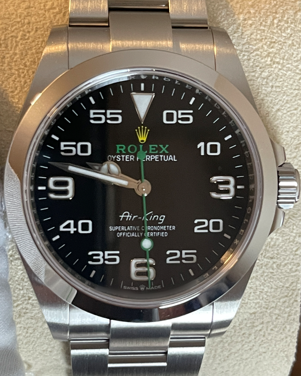 2023 Rolex Air-King 40MM Black Dial Oyster Bracelet (126900)