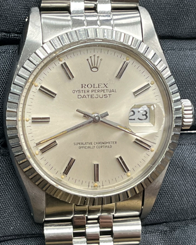 1980 (6.4 Mill. Serial) Rolex Datejust 36MM Silver Dial Jubilee Bracelet (16030)