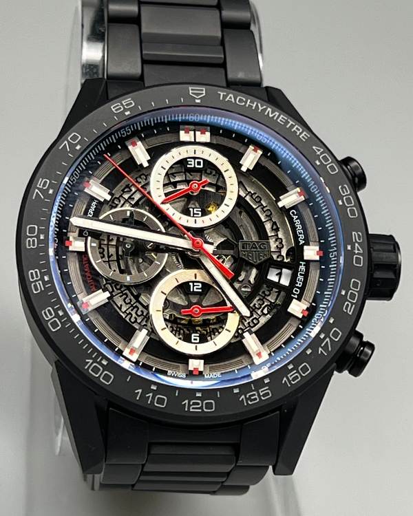 TAG Heuer Carrera 43MM Ceramic Skeleton Dial (CAR2090.BH0729)