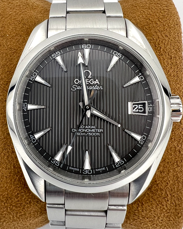 2013 Omega Seamaster Aqua Terra 150M 38.5MM Grey Dial Steel Bracelet (231.10.39.21.06.001)