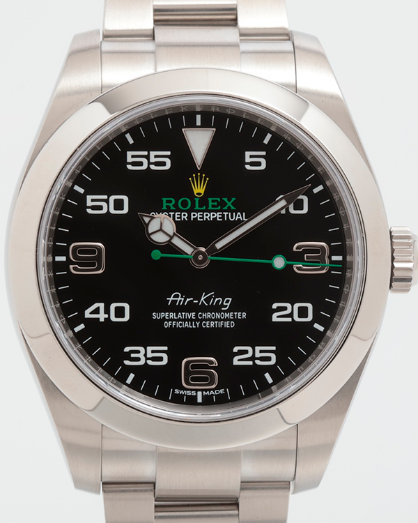 2019 Rolex Air-King 40MM Black Dial Oyster Bracelet (116900)