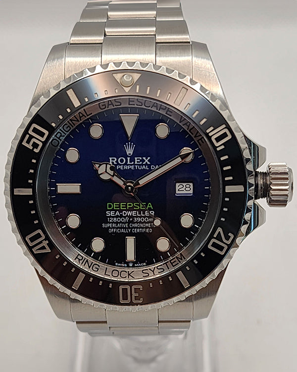 2019 Rolex Sea-Dweller Deepsea "James Cameron" 44MM D-Blue Dial Oyster Bracelet (126660)