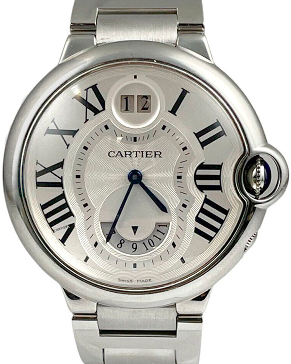 Cartier Ballon Bleu De Cartier 38MM Quartz Silver Dial Steel Bracelet (W6920011)