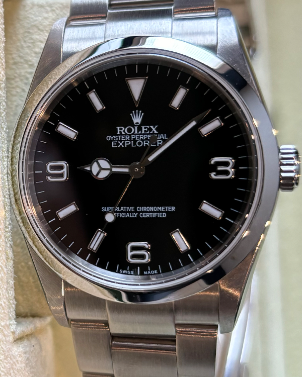 2006 Rolex Explorer 36MM Black Dial Oyster Bracelet (114270)