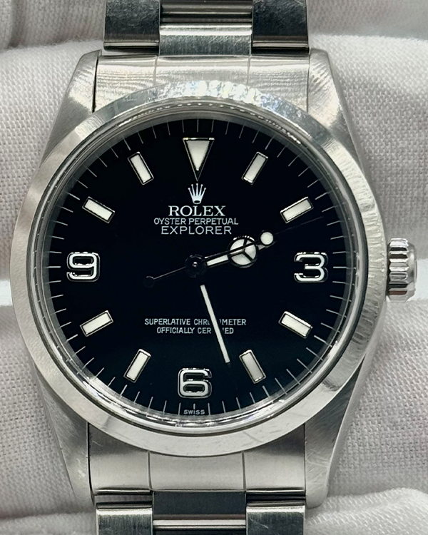 1998 Rolex Explorer 36MM Black Dial Oyster Bracelet (14270)