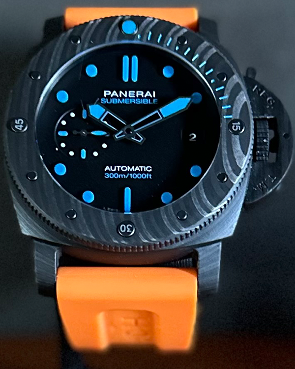 Panerai Luminor Submersible GMT 47mm Automatic Carbotech Black Dial (PAM01616)