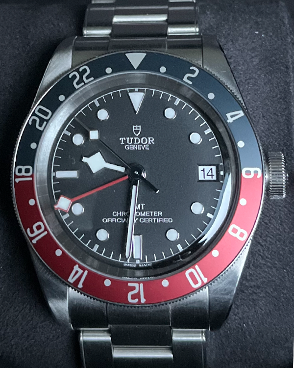 2022 Tudor Black Bay GMT "Pepsi" 41MM Black Dial Steel Bracelet (79830RB)