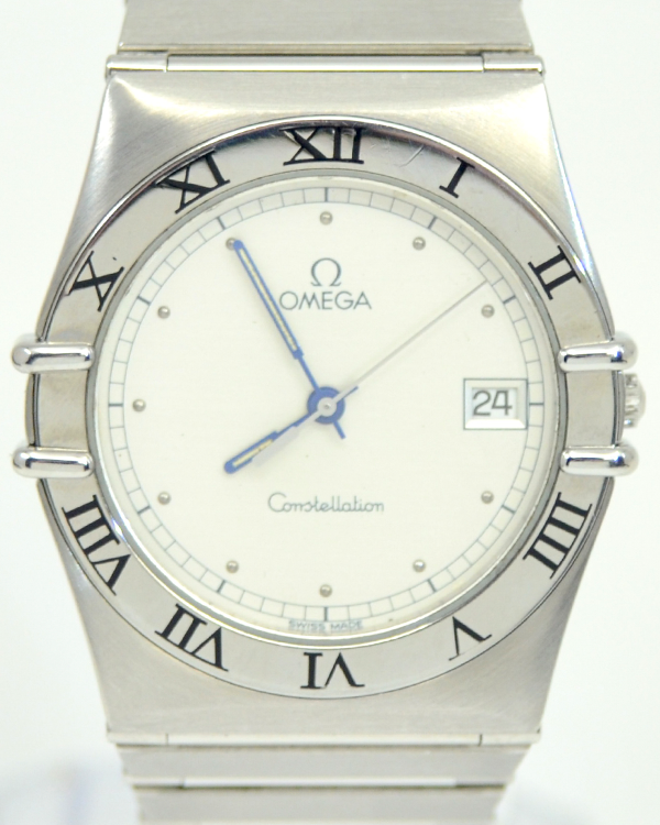 Omega Constellation 33.5MM Silver Dial Steel Bracelet (396.1080)