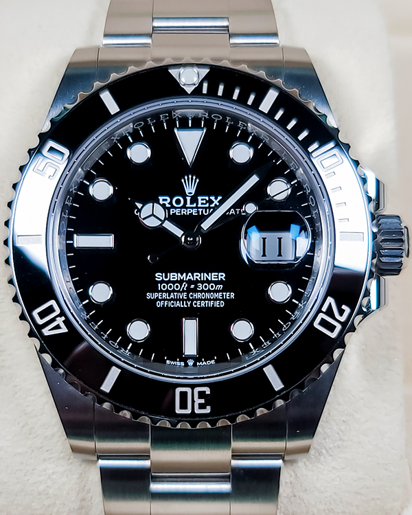 2023 Rolex Submariner Date 41MM Black Dial Oyster Bracelet (126610LN)