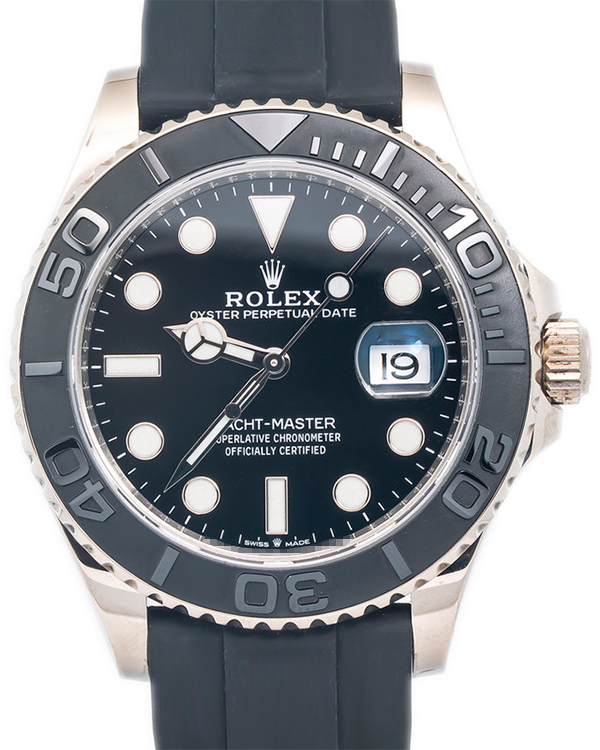 2021 Rolex Yacht-Master 42MM White Gold Black Dial (226659)