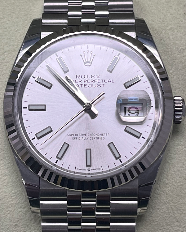 2023 Rolex Datejust 36MM Silver Dial Oyster Bracelet (126234)