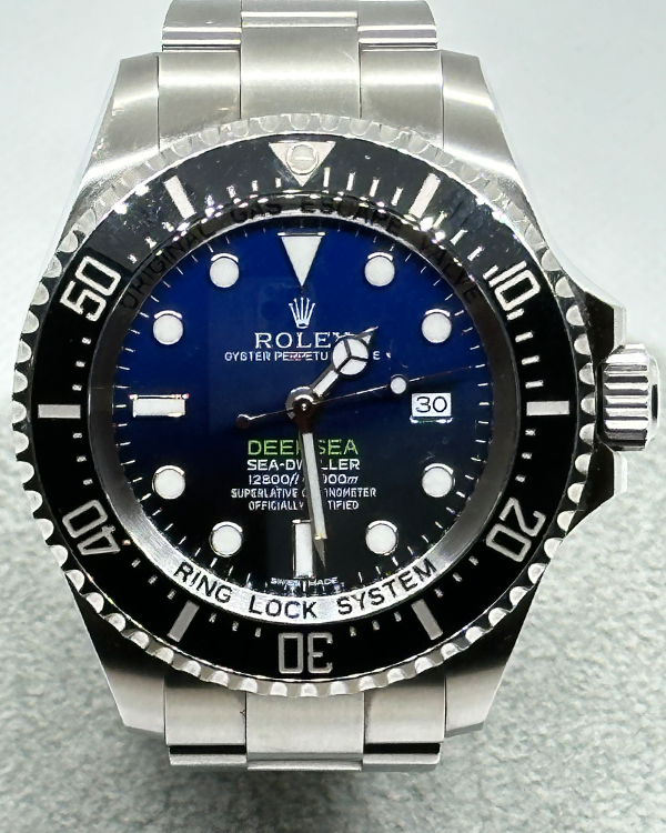 No Reserve - 2017 Rolex Sea-Dweller Deepsea "James Cameron" 44MM D-Blue Dial Oyster Bracelet (116660)