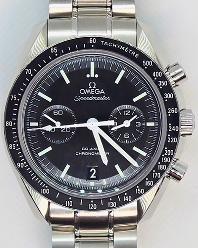 2014 Omega Speedmaster Two Counters 44.25MM Black Dial Steel Bracelet (311.30.44.51.01.002)