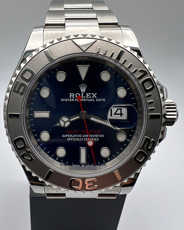 2021 Rolex Yacht-Master 40MM Blue Dial Oyster Bracelet (126622)