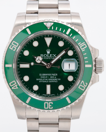 Rolex Submariner Date “Hulk” 40MM Green Dial Oyster Bracelet (116610LV)