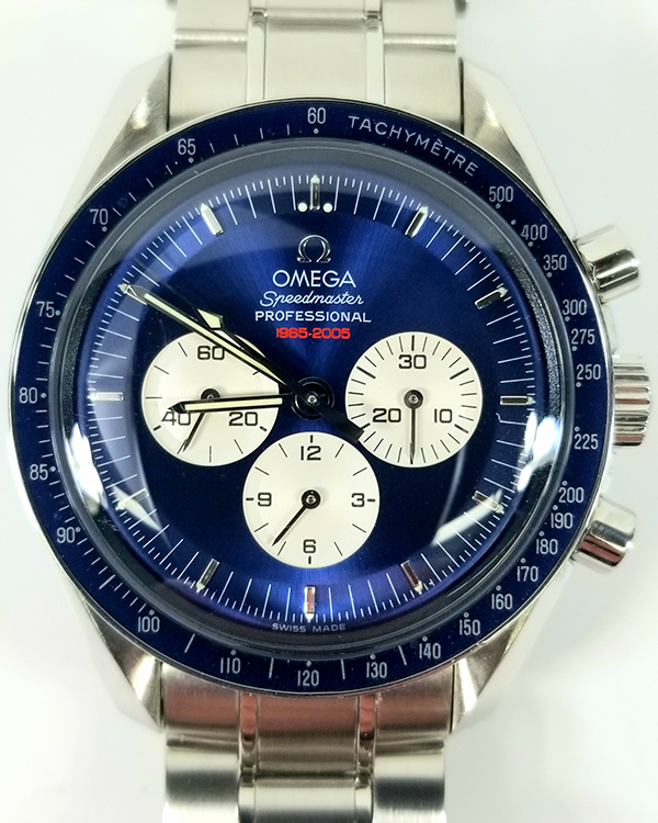 Omega Speedmaster Gemini IV L.E. 42MM Blue Dial Steel Bracelet (3565.80.00)