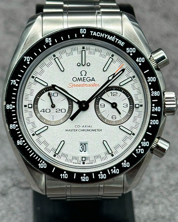 2019 Omega Speedmaster Racing 44.25MM White Dial Steel Bracelet (329.30.44.51.04.001)