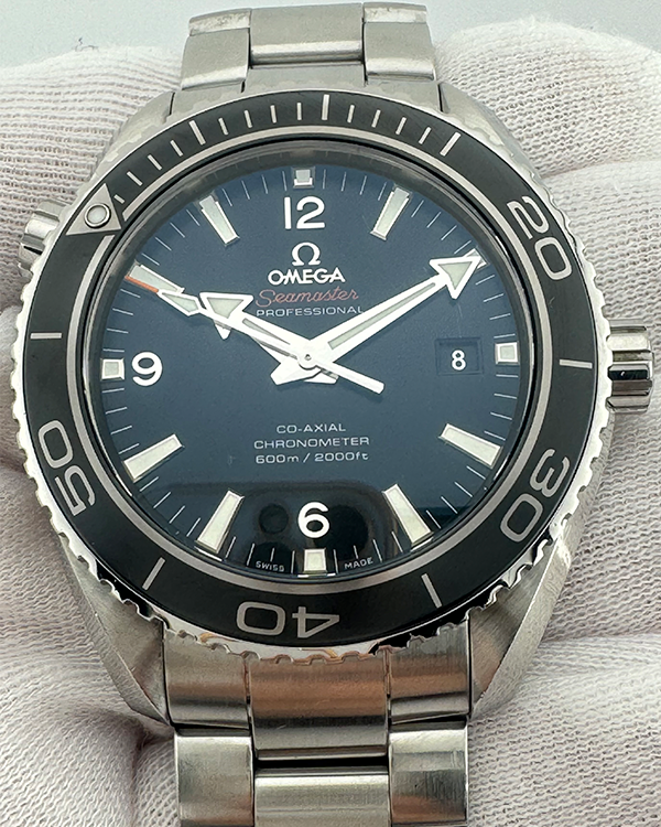 Omega Seamaster Planet Ocean 600M 45.5MM Black Dial Steel Bracelet (232.30.46.21.01.001)