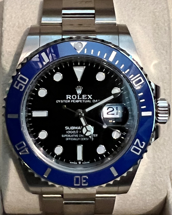 2024 Rolex Submariner Date "Cookie Monster" 41MM Black Dial White Gold Oyster Bracelet (126619LB)