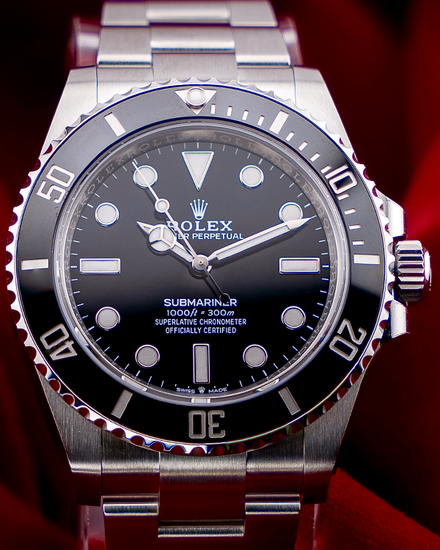 2024 Rolex Submariner No Date 41MM Black Dial Oyster Bracelet (124060)