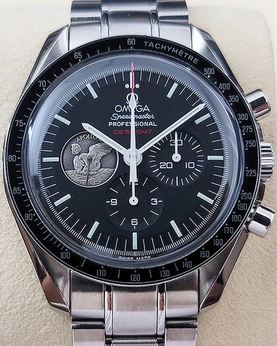 No Reserve - Omega Speedmaster Professional Apollo 11 40th Anniversary Limited Edition 42MM Black Steel Bracelet (311.30.42.30.01.002)