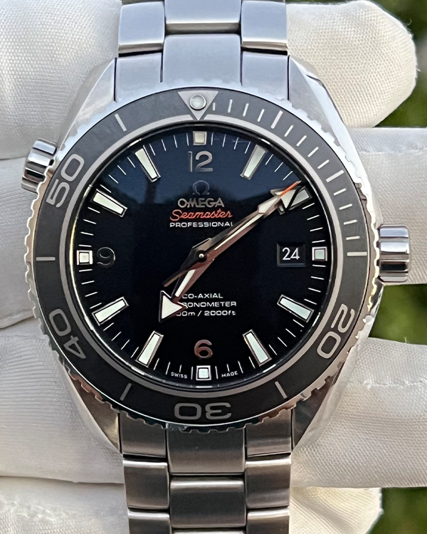 2012 Omega Seamaster Planet Ocean 600M 45.5MM Steel Black Dial (232.30.46.21.01.001)