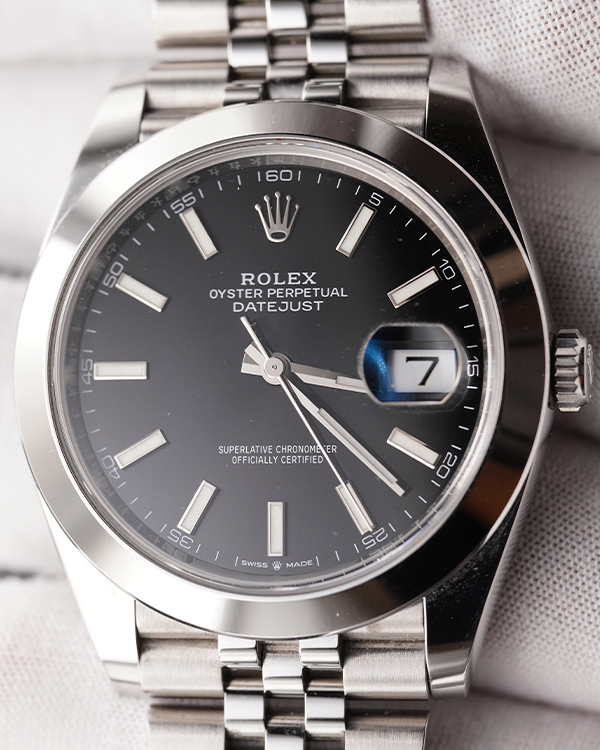 2021 Rolex Datejust 41MM Black Dial Jubilee Bracelet (126300)