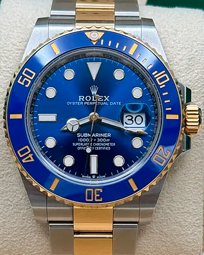 Rolex Submariner Date "Bluesy" 41MM Blue Dial Two-Tone Oyster Bracelet (126613LB)