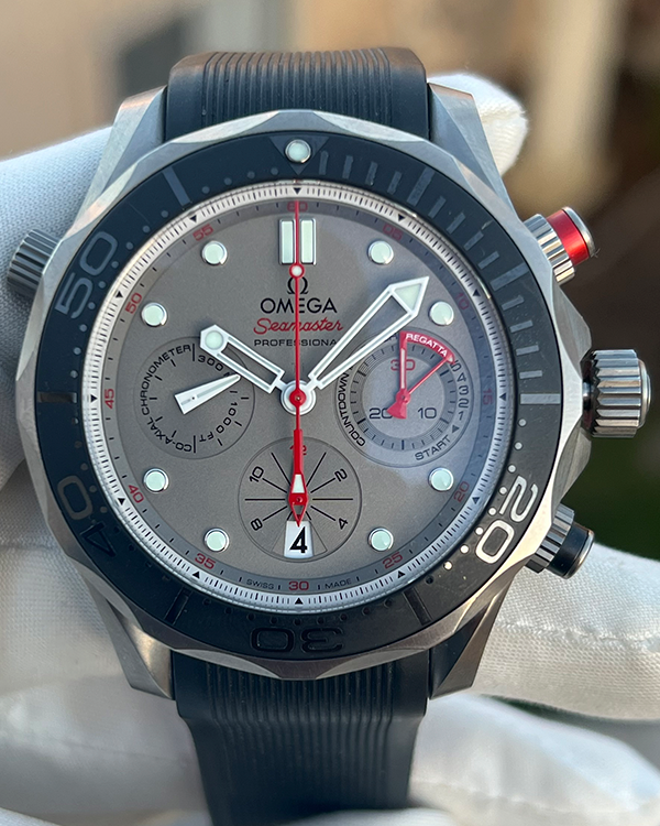 Omega Seamaster Diver 300M 44MM Gray Dial Rubber Strap (212.92.44.50.99.001)