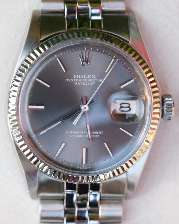 Rolex Datejust 36MM  Grey Dial Jubilee Bracelet (1601)