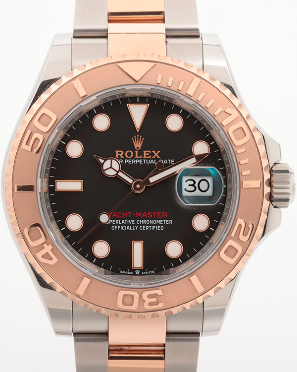 2022 Rolex Yacht-Master 40MM Black Dial Two-Tone Bracelet (126621)