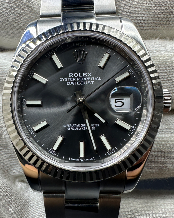 Rolex Datejust 41MM Slate Dial Oyster Bracelet (126334)