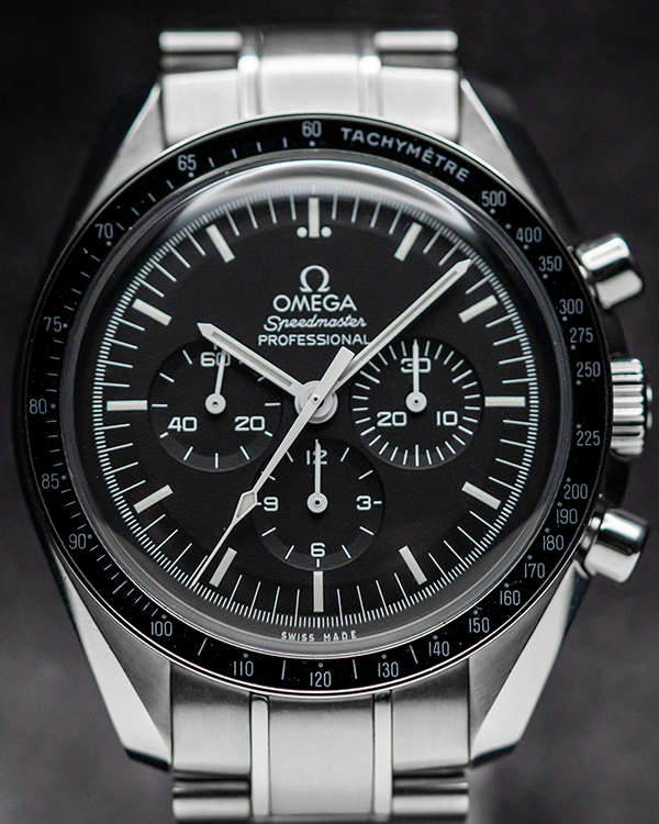 2018 Omega Speedmaster Professional Moonwatch 42MM Black Dial Steel Bracelet (311.30.42.30.01.005)