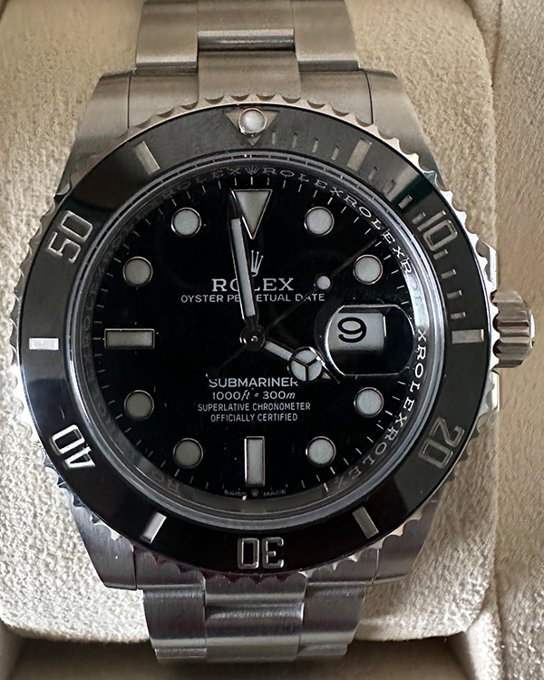 2022 Rolex Submariner Date 41MM Black Dial Oyster Bracelet (126610LN)