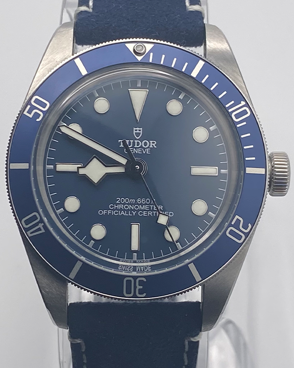 2022 Tudor Black Bay Fifty-Eight 39MM Blue Dial Leather Strap (79030B)