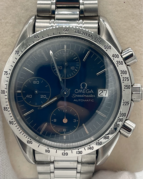 1994 Omega Speedmaster Date Steel Blue Dial (3511.80.00)