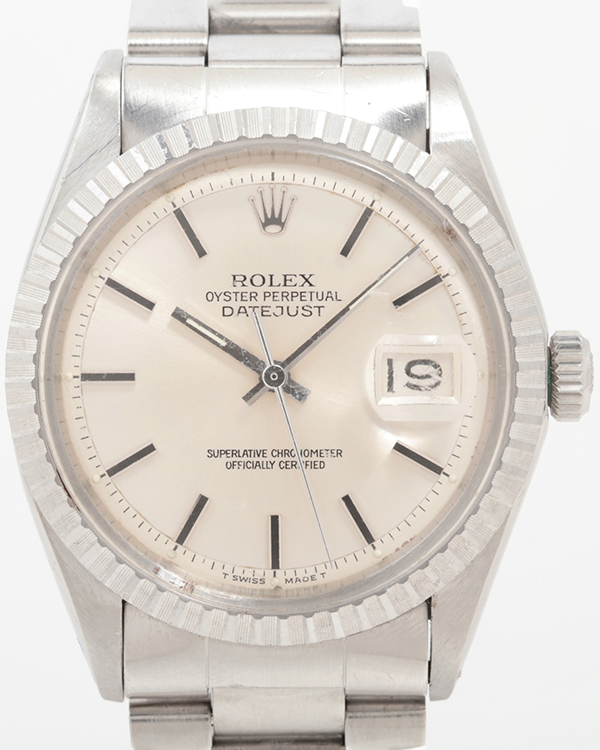 Rolex Datejust 36MM Silver Dial Oyster Bracelet (1603)