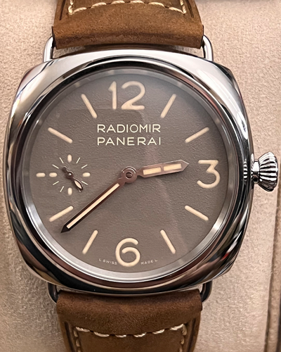Panerai Radiomir Limited Edition 45MM Brown Dial Leather Strap (PAM01385)