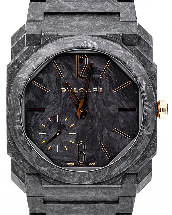 2024 Bvlgari Octo Finissimo "Carbon Gold" 40MM Black Dial Carbon Bracelet (103779)