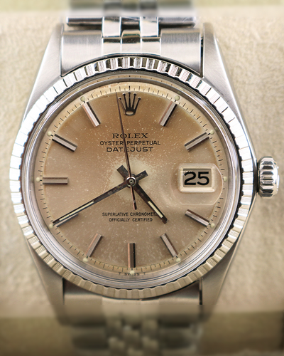 1969 (2.2 Mil Serial) Rolex Datejust 36MM Silver Dial Jubilee Bracelet  (1603)