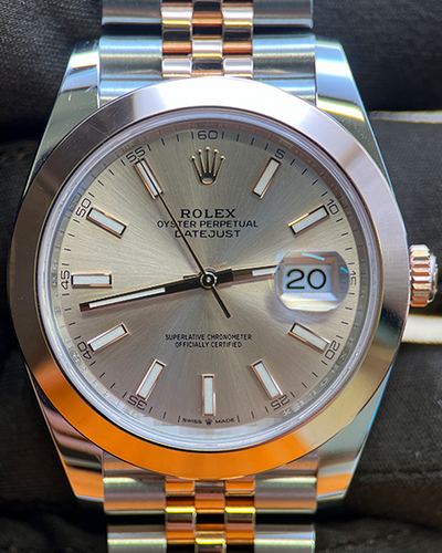 2024 Rolex Datejust 41MM Sundust Dial Two-Tone Jubilee Bracelet (126301)